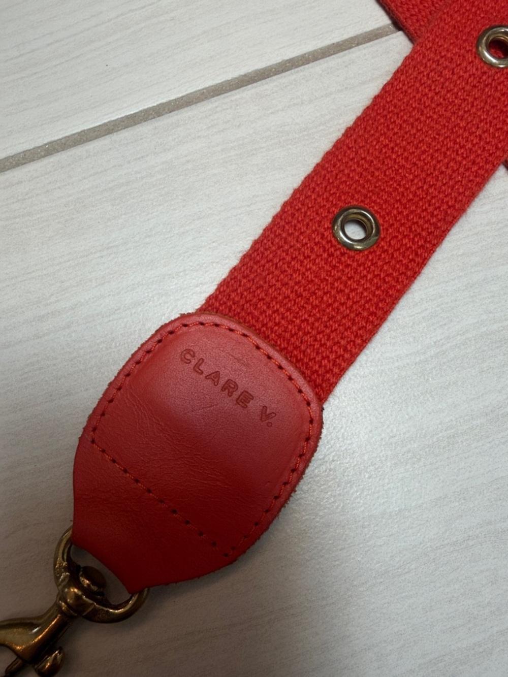 Clare V. Crossbody strap with Grommets - Picture 2 of 2